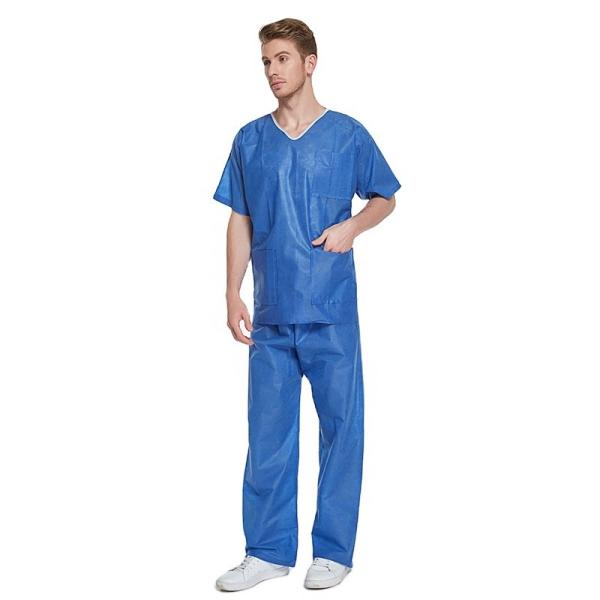 Disposable nursing scrubs uniform scrubs gowns disposable scrubs uniforms sets