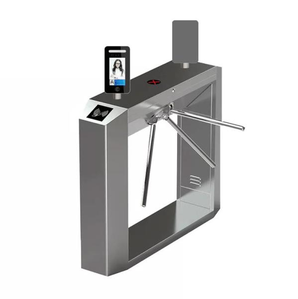 Waist Height 304 Stainless Steel Electronic Turnstile Gates