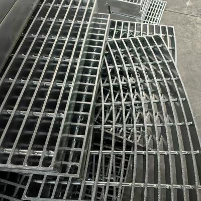 30mm Steel Floor Decking Grating Flat Bar Welding Process Hot Galvanized