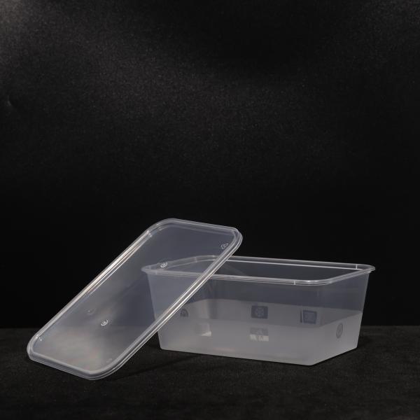 Stackable Design Fast PP Lunch Food Box Plastic To Go Containers Eco Friendly