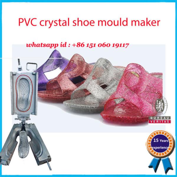 High Heel Footwear Mold Pink Yellow Elegant Crystal Shoe Mould Maker
