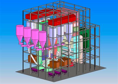 Reliable Coal Power Plant Boiler , 2.5MPa Circulating Fluidized Bed Coal Steam Boiler