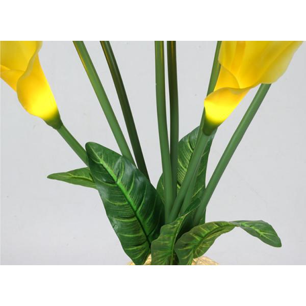 Calla lily vase light hotel small night light indoor living room bedroom simulation flower LED decoration light