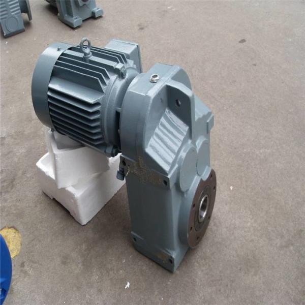 1200rpm Parallel Shaft Helical Gear Reducer Electric Motor F87 F77 F47