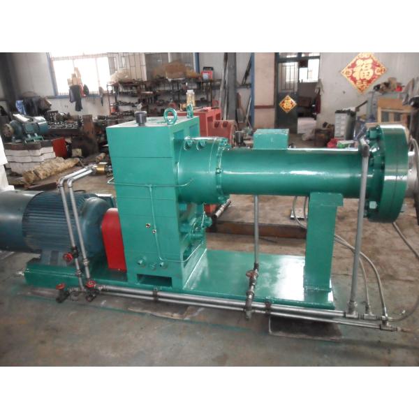 Rubber Extrusion Line with Heat-feed Single Screw Extruder, Variable Rotation Speed, and Multi-functional Head Piece for Hose Making