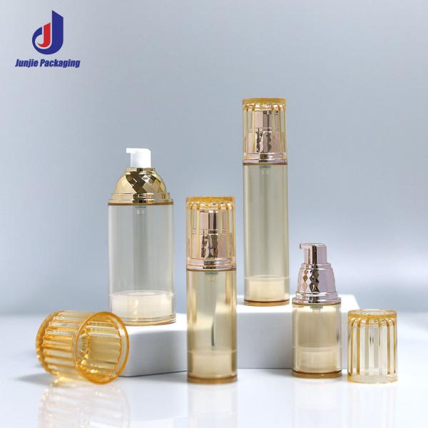 AS Collar 20lm 30ml 50lm Airless Pump Spray Bottle for Sunscreen and Vacuum Cream Pump Bottle in Cosmetic Packaging