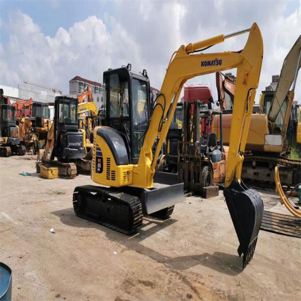 Excavadora de alta calidad de 6 toneladas, importada de Japón, para excavadoras Komatsu PC 55 MR, con menos horas de trabajo.