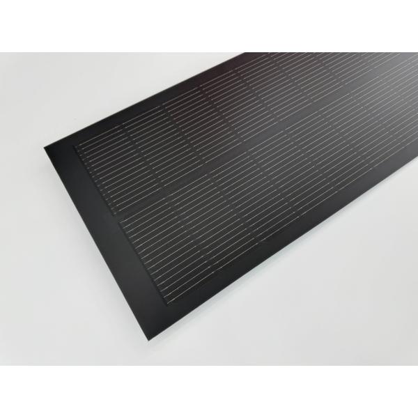 120W Fiberglass Flexible Solar Panel for Home Boat Marine Portable Bendable 12V Curve Surface Black