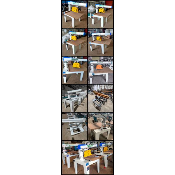 Hand Pull Saw Woodworking Machinery Multi Angle Rocker Arm Saw Cutting Size 640*110mm