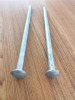 Hot Dipped Galvanized Earth Ground Anchor , Steel Tent Stakes Tent Spike 19mm Diameter