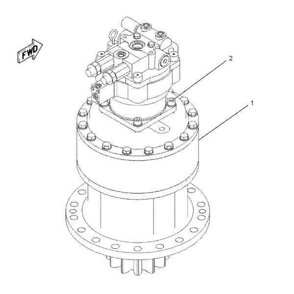 Качество OEM 2693 шестерни уменьшения 191 качания экскаватора E325 CAT Качество OEM 2693 шестерни уменьшения 191 качания экскаватора E325 CAT