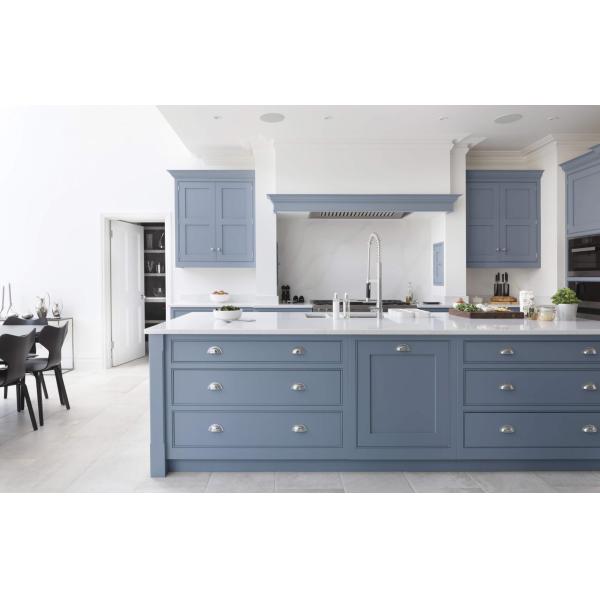 Waterproof Fireproof Shaker Style Kitchen Units Set Furniture Cabinet with Islands Designs