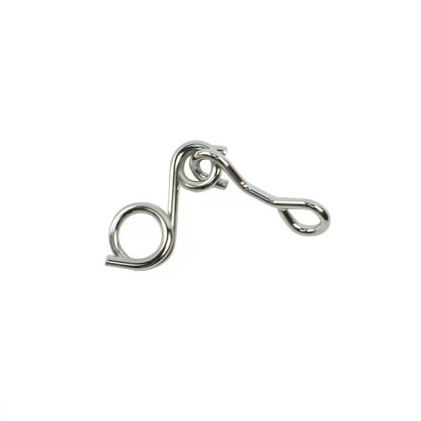 Оптовая продажа Rings Puzzle Solution Металлическая пружина Brain Teasers Link Unlock Wire Forming