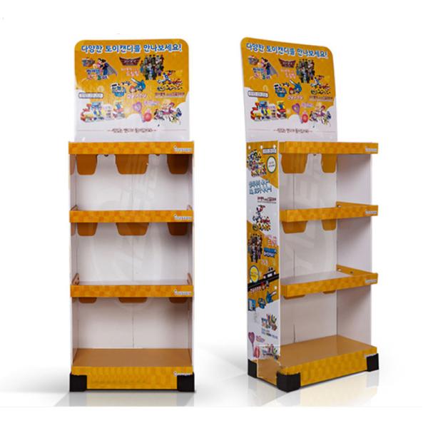 Retail Box Shelving Custom Logo Funko Pop Cardboard Display Stand Floor Display Racks