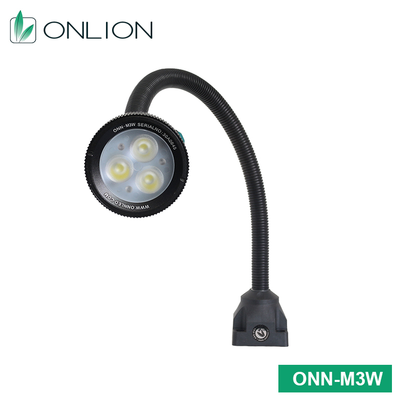 ONN-M3W Industrial Flexible LED Gooseneck Light Work Lamp Multi Voltage For Workstations