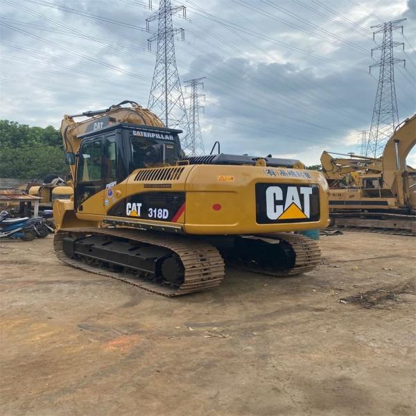 Used Caterpillar 318D Crawler Excavator in Excellent Working Condition and Affordable