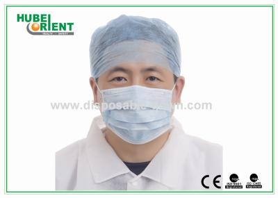Disposable Medical SMS Anti-Bacterial Waterproof Doctor Cap With Back Elastic Comfortable Non-Woven Head Cap