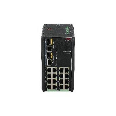 18-Port Industrial Gigabit Ethernet Switch with Dual Power