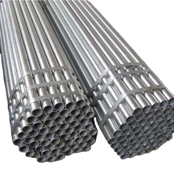 BS1387 Pipe d'acier galvanisé standard de 16 mm avec extrémité bissuleuse