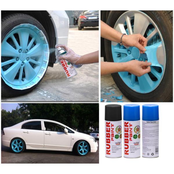 Краска резиновой краски для пульверизатора фары 450ML водоустойчивая съемная покрывая