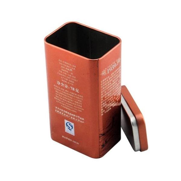 Blue Color Printed Tea Coffee Sugar Canisters With Inner Lid On Top Storage Box