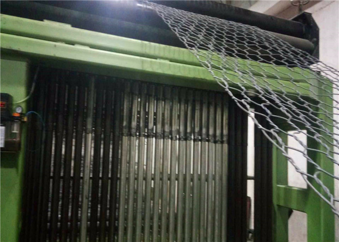 Двойная машина плетения ячеистой сети коробки привода 84x120mm Gabion шкафа
