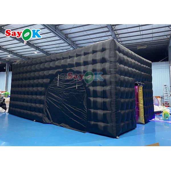 Реклама Ночной клуб Надувная кубическая палатка Сильный Оксфордский ткань материал Надувная воздушная палатка