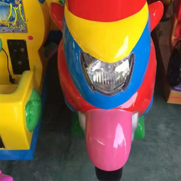 Hansel  kiddie rides with tokens amusement park pink pig ride