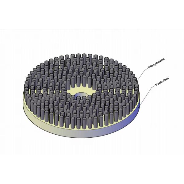 Cleaning Dust Grinding Polishing Brush PVC Disc Brush