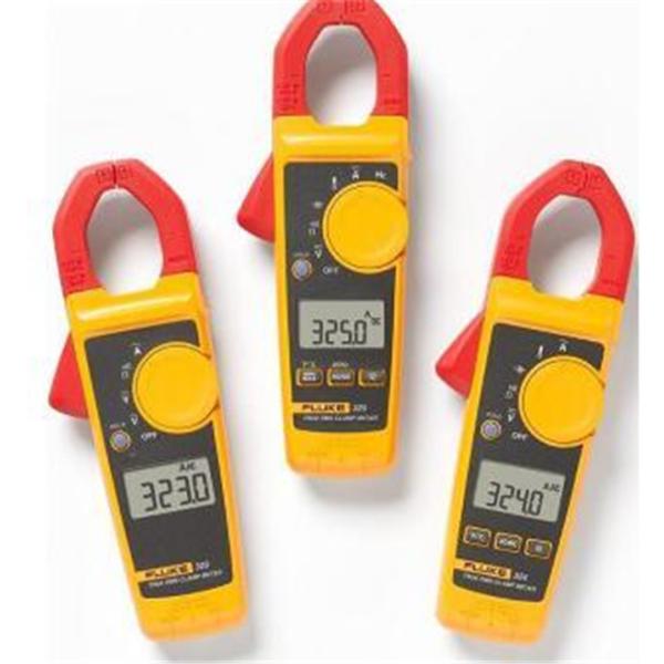Flexible Fluke 323 Clamp Meter / Handheld 400 AMP AC Digital Clamp Meter