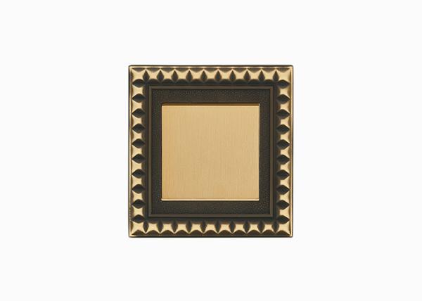 Popular Brass Switches And Sockets 91.2mm Electric Wall Light Switch