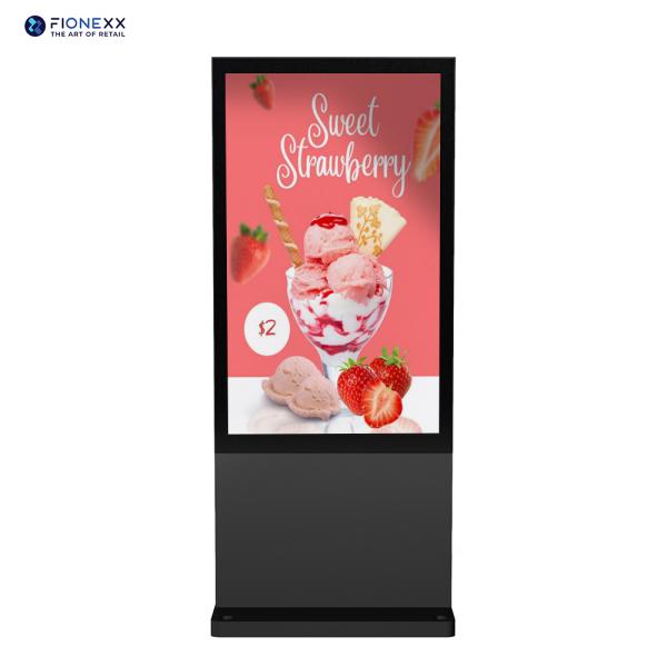 86 Inch Digital Signage Board Outdoor Digital Advertising Display 3840*2160 Resolution