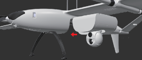 CP15 Electric VTOL UAV имеет крейсерскую скорость 70 км/ч и радиус управления 30 км с максимальной нагрузкой 5,0 кг.