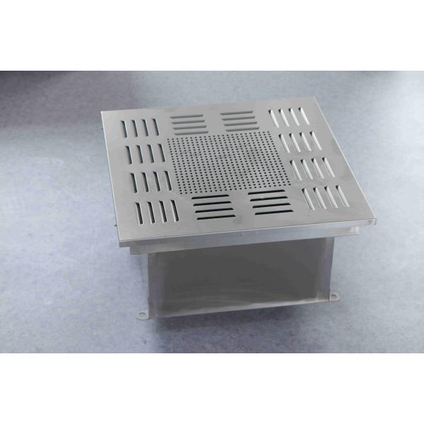 450×450×480 mm Liquid Trough HEPA Air Outlet with Corrosion-Resistant Construction and Tool-Free Installation for Cleanroom Ventilation