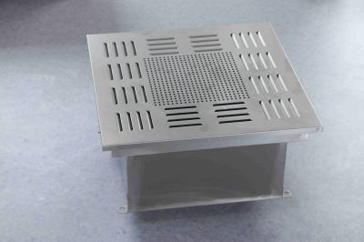 Liquid Trough HEPA Air Outlet 450×450×480 - Sealed Cleanroom Ventilation for Pharma/Labs