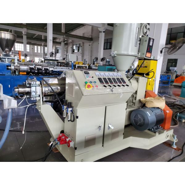 Máquina de alto rendimiento de la protuberancia de la paja de beber del PLA de los PP, paja de la bebida que hace la máquina