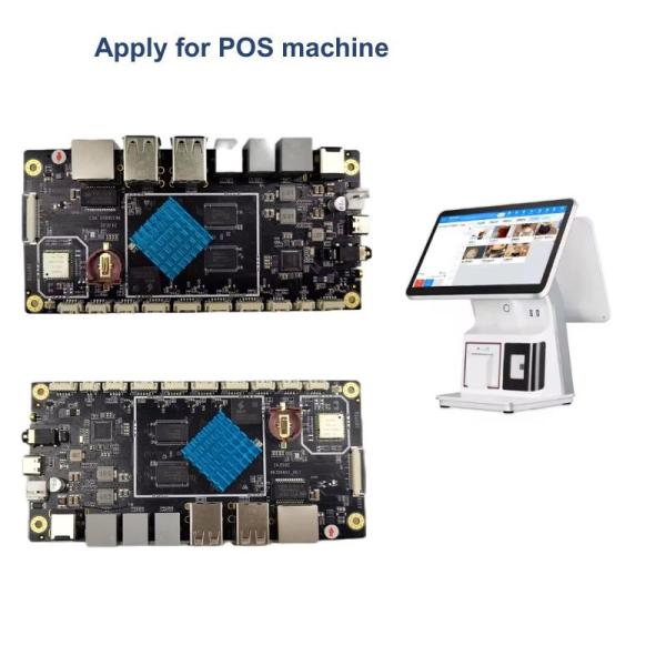 P08 Tarjeta base para la escala electrónica de IA RK3568 Tarjeta integrada de cuatro núcleos Cortex-A55
