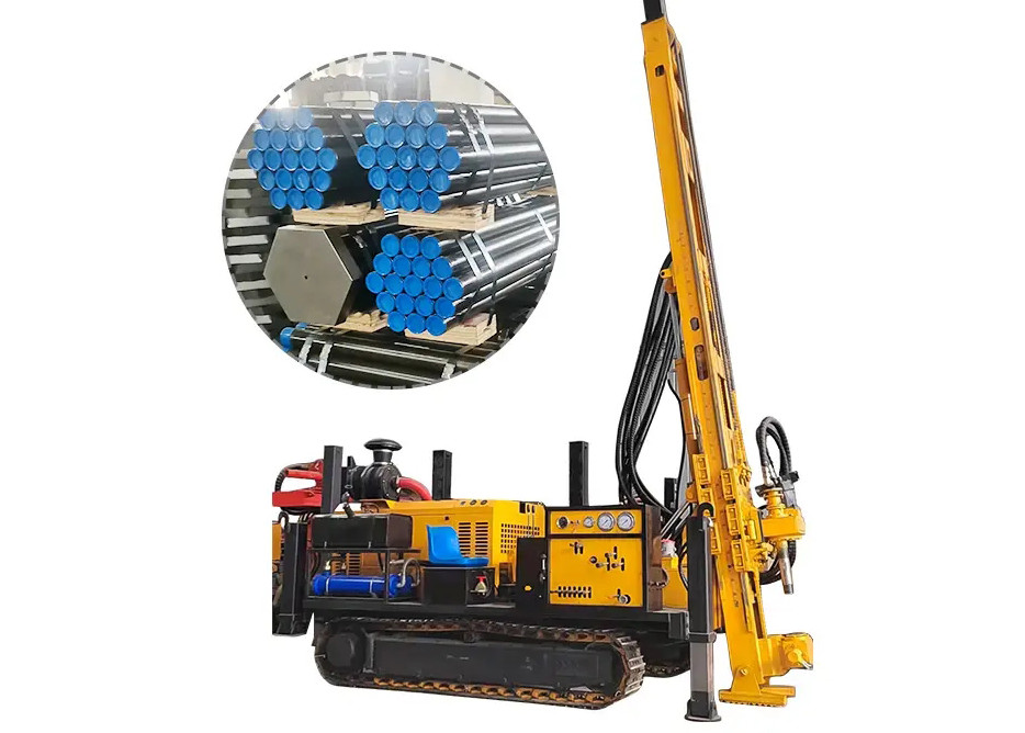 Гидравлическая система RC Crawler Engineering Crawler Mounted Drill Rig 3 метра Длина стержня для разведки