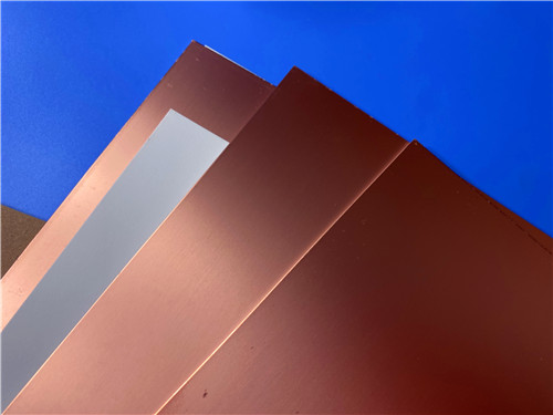 Manufacture F4BTMS220 circuit boards use PTFE material High-Frequency Double sided copper laminate for RF Applications