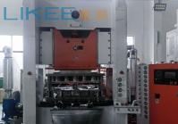 Máquina de contenedores de alimentos de papel de aluminio desechable 3Fases 35 ~ 68 golpes por minuto