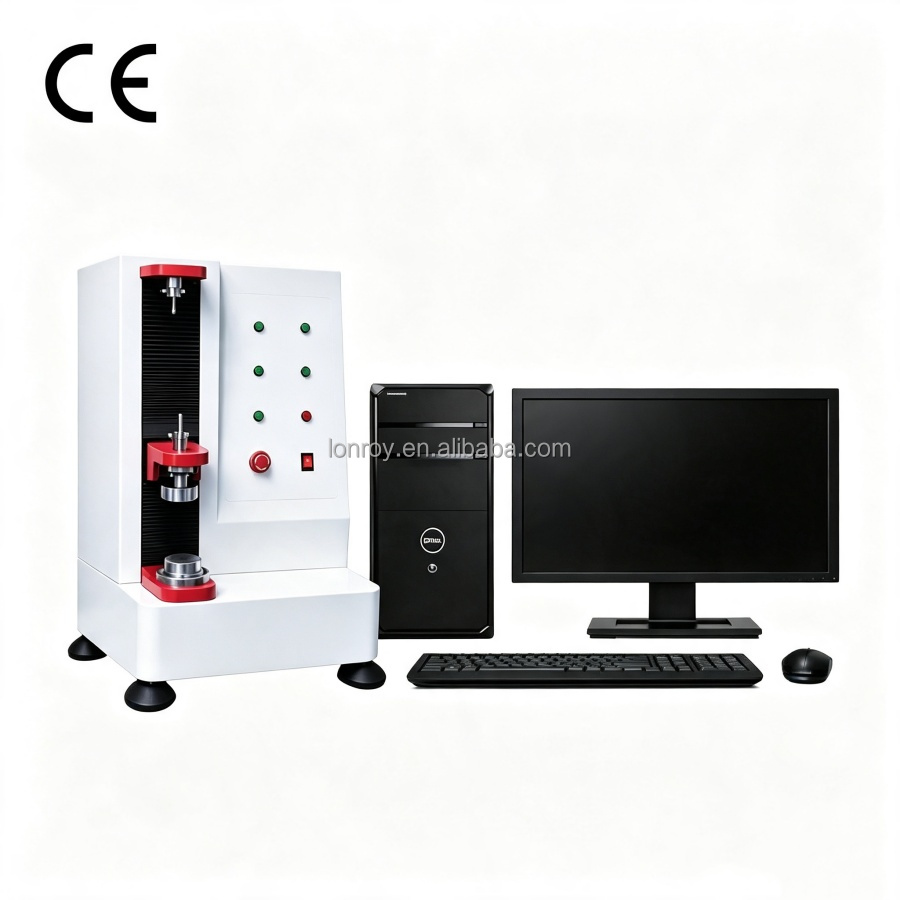 Fully Automatic Microcomputer-Controlled Spring Tension Compression Testing Machine Stiffness Detector Force Displacement Tester