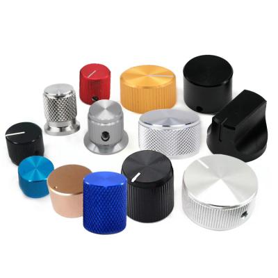 Adjustment Metal Custom Knobs 15*17 Black Potentiometer Knob For Radio Part