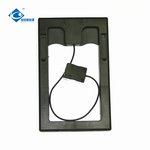 Панель солнечной энергии ZW-2.5W-6V жилая для панели солнечных батарей аварийного освещения 2.5W 6V стеклянной прокатанной