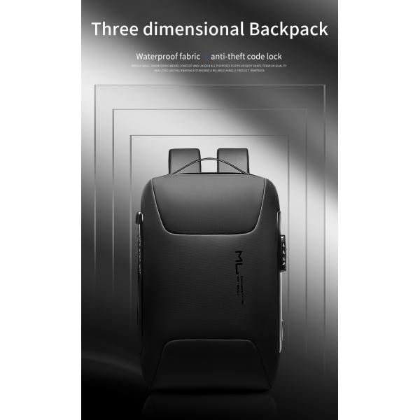 Vente à chaud de l'usine ordinateur portable personnalisé de l'école USB chargeur pour hommes ordinateur portable étanche anti-vol sac à dos pour hommes sac à dos ordinateur portable sac à dos