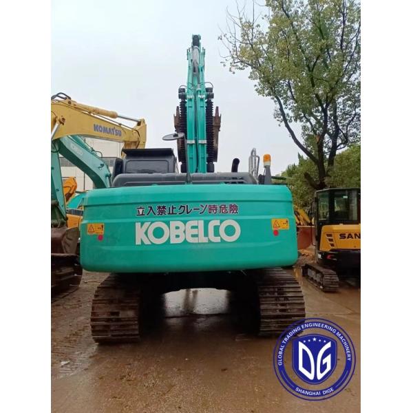 20-тонный экскаватор Sk200 Использованный экскаватор Kobelco с высокопроизводительной гидравлической системой