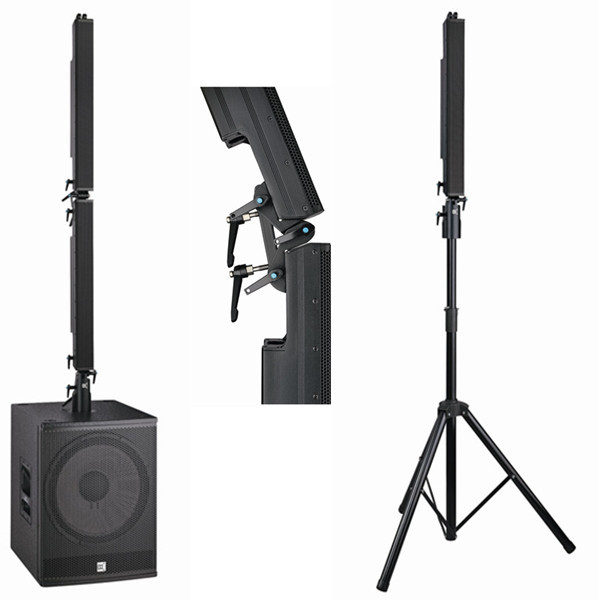 Wedding Column Loudspeakers Active Radio Broadcast Equipment , Column Speaker Design