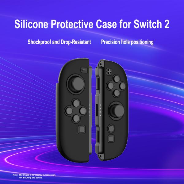 Ergonomic  Handle Silicone Protective Skin Cover Silicone Cover Shell for Nintendo Switch 2 Joycon Gaming Accessories