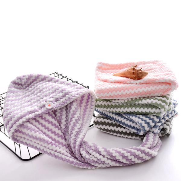 Square Magic Super Absorbent Microfiber Hair Towel Wrap для женщин Быстросухой Турбанный оберток для волос