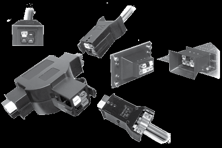 Safe Anderson Power ASMFP30-1X2-KR connector featuring finger proof housing for