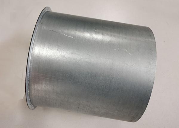 Tubulação reta galvanizada da extração de poeira do metal de 200mm